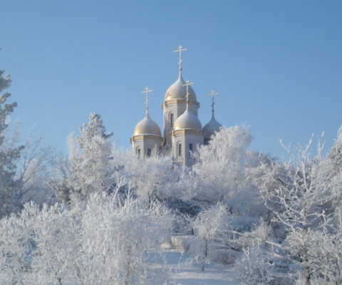 Рождественское поздравление Патриарха Кирилла. 2013 г.